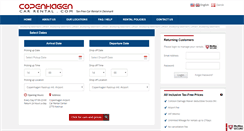 Desktop Screenshot of copenhagencarrental.com